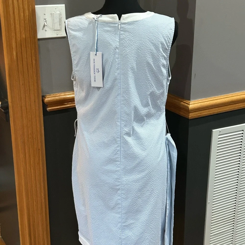 Southern Tide Blue and White Summer Dress - Picture 2 of 5